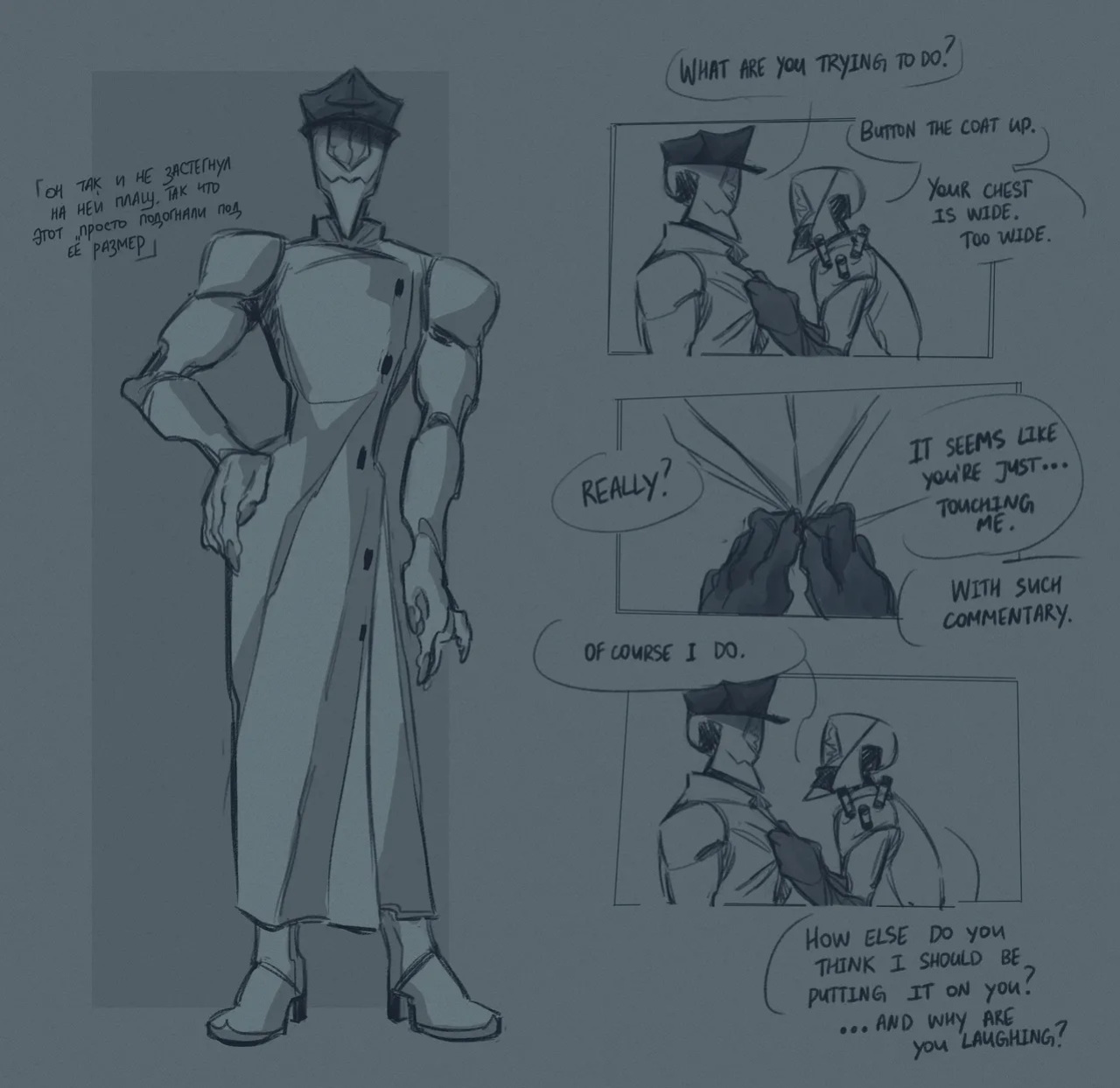 The Gaslight District fan art by drakurulover [English + Russian]