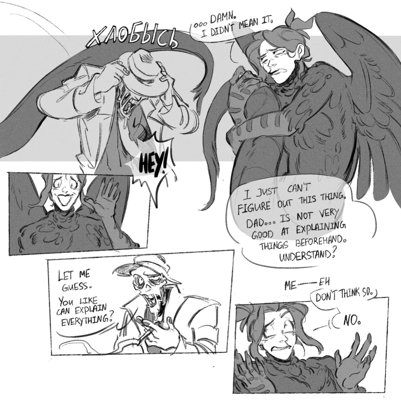 The Gaslight District fan art by drakurulover [English + Russian]