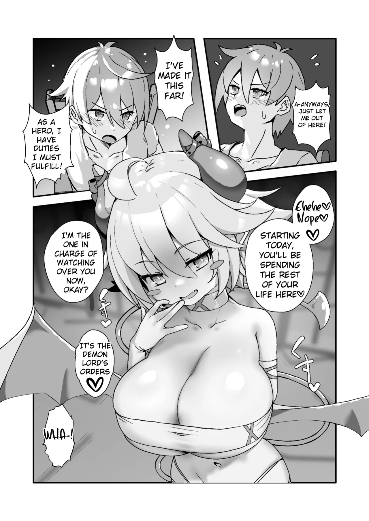 [FAP Seisakusho (Takimoto Yukari)] Paizuri Sakusei Gakari in Maoujou | The Paizuri Extracting Officer in the Demon King's Castle (Monster Girl Quest!) [English] [Digital]