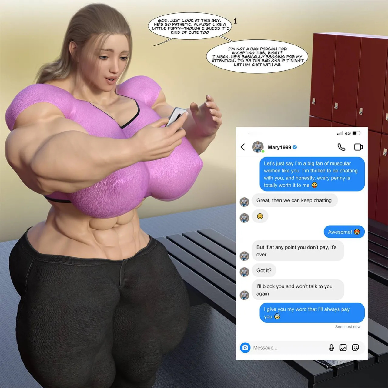 Musclebound Lover