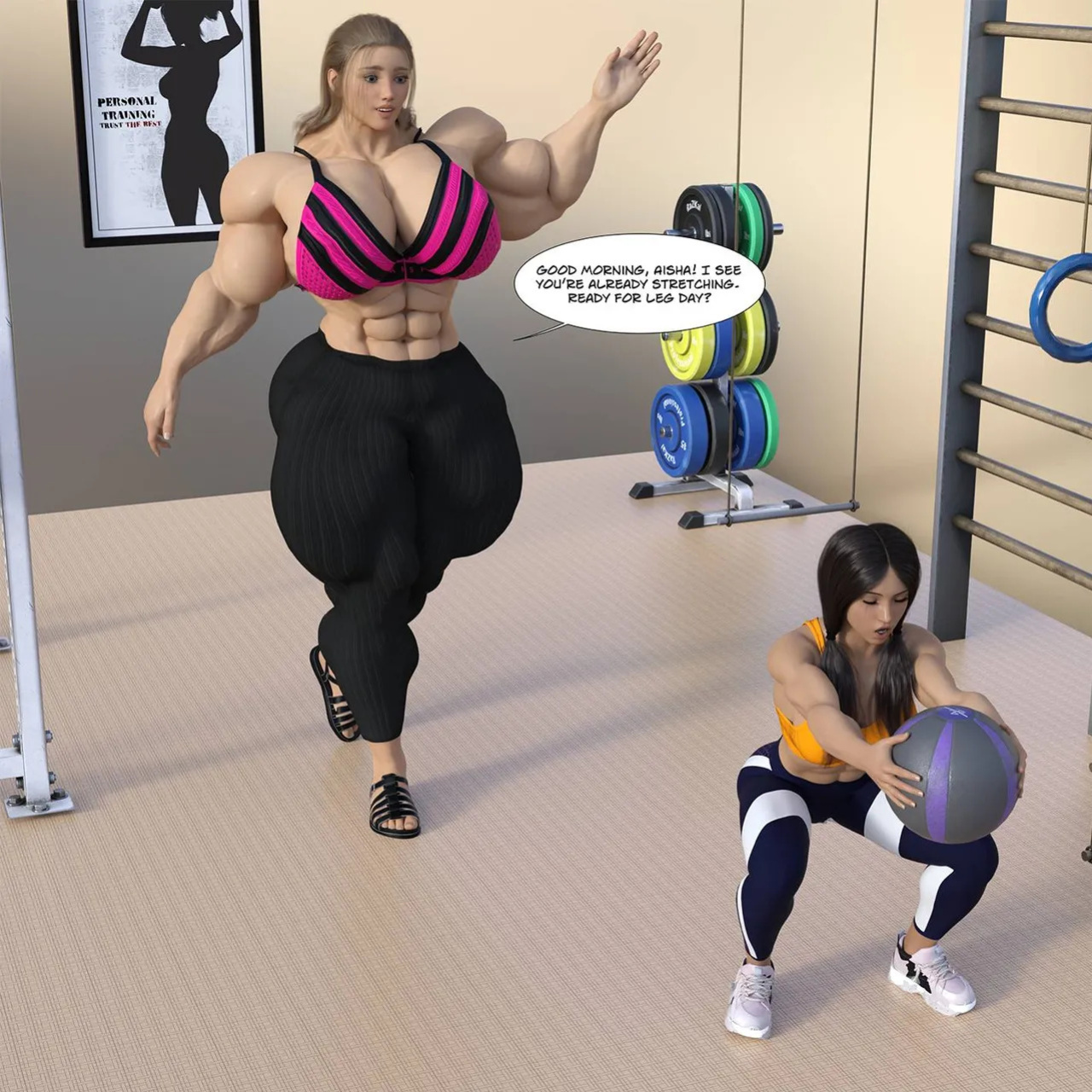 Musclebound Lover