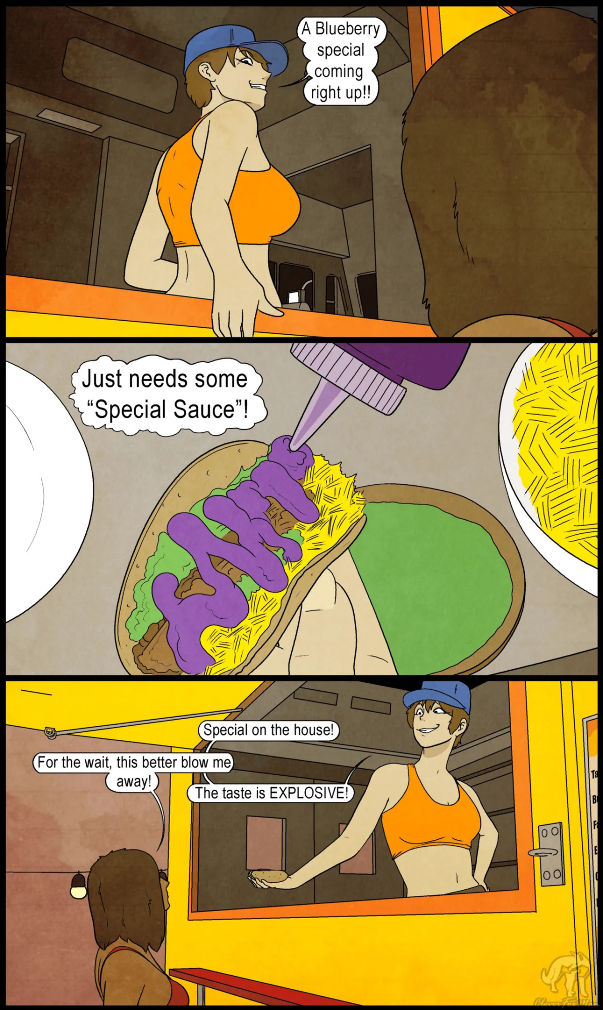 [Cleverfoxman] Blueberry Taco Karma