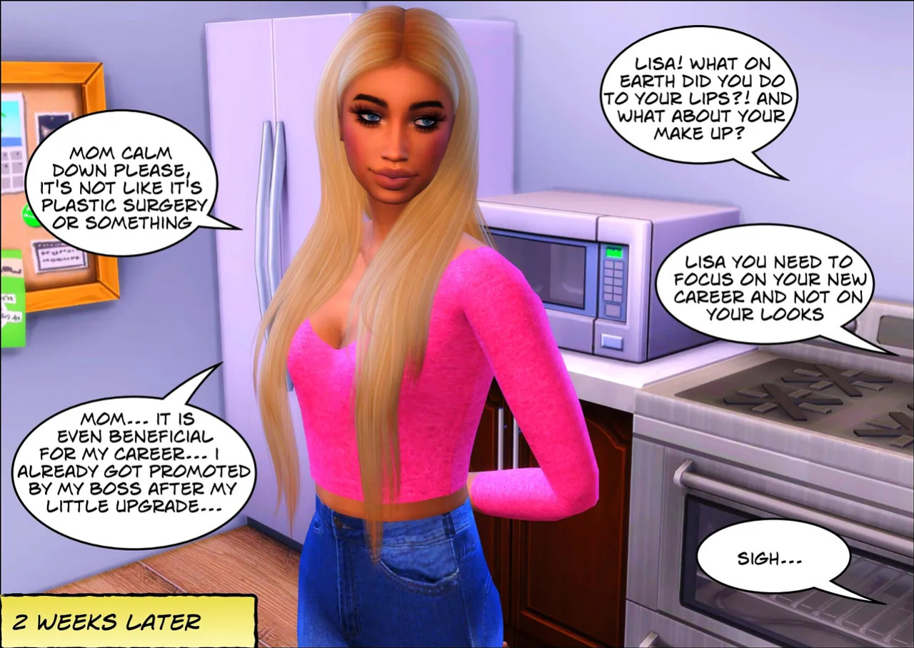 Bimbofication of Lisa