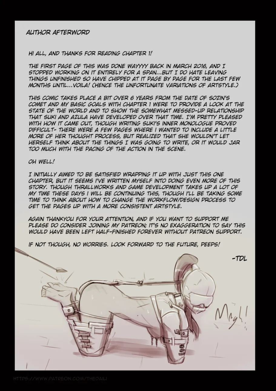 [TDL] Volition Chapter 1-2 (Avatar: The Last Airbender) [Ongoing] [English]