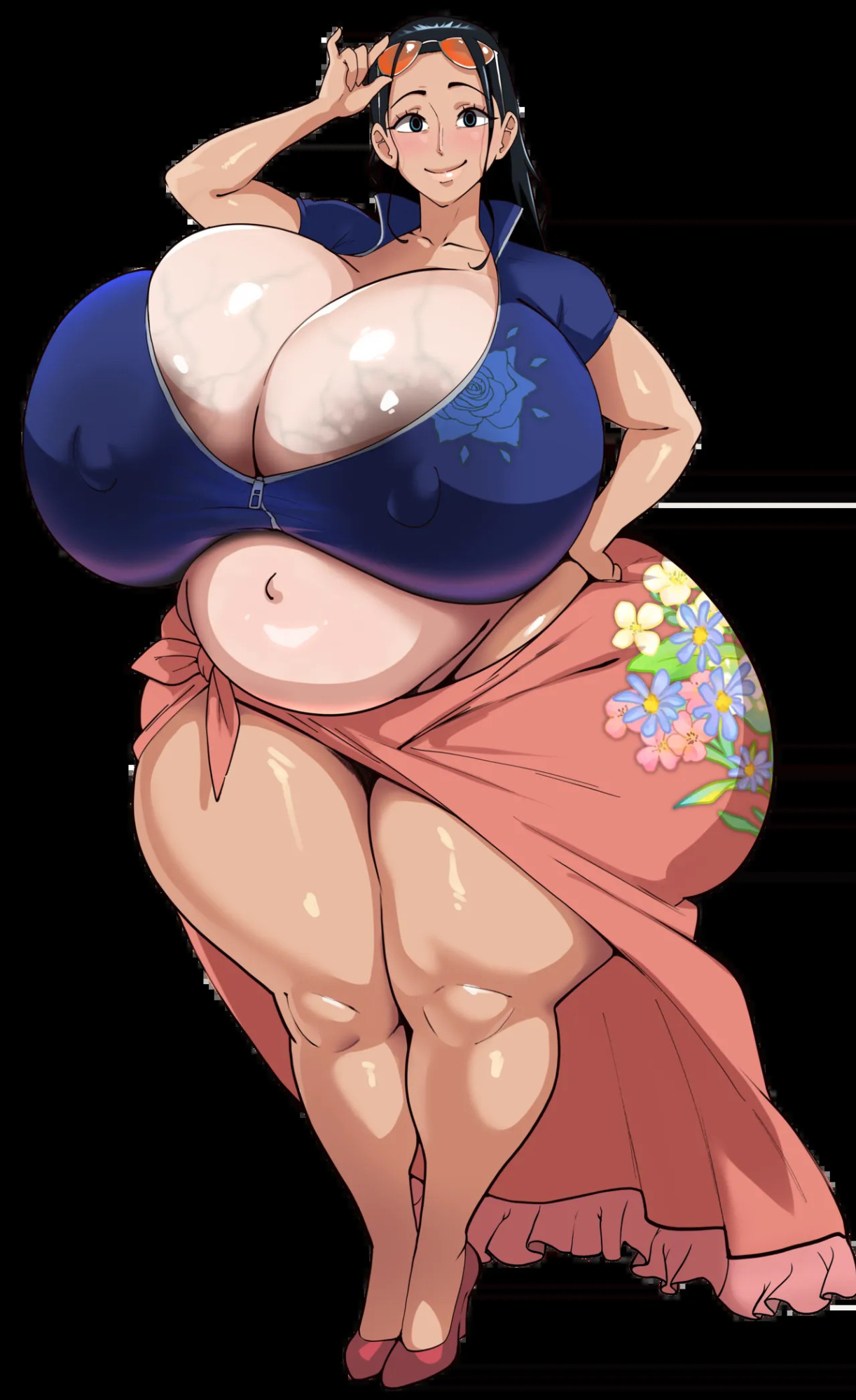 [BitterCream] Nico Robin [English] [Uncensored] (One Piece)