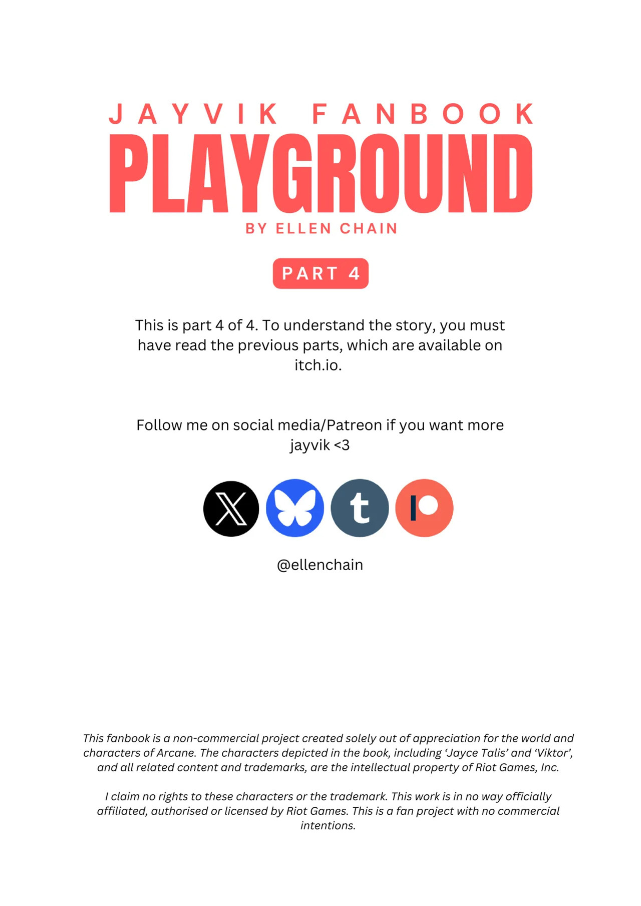 [Ellen Chain] Playground 4 – Jayce x Viktor