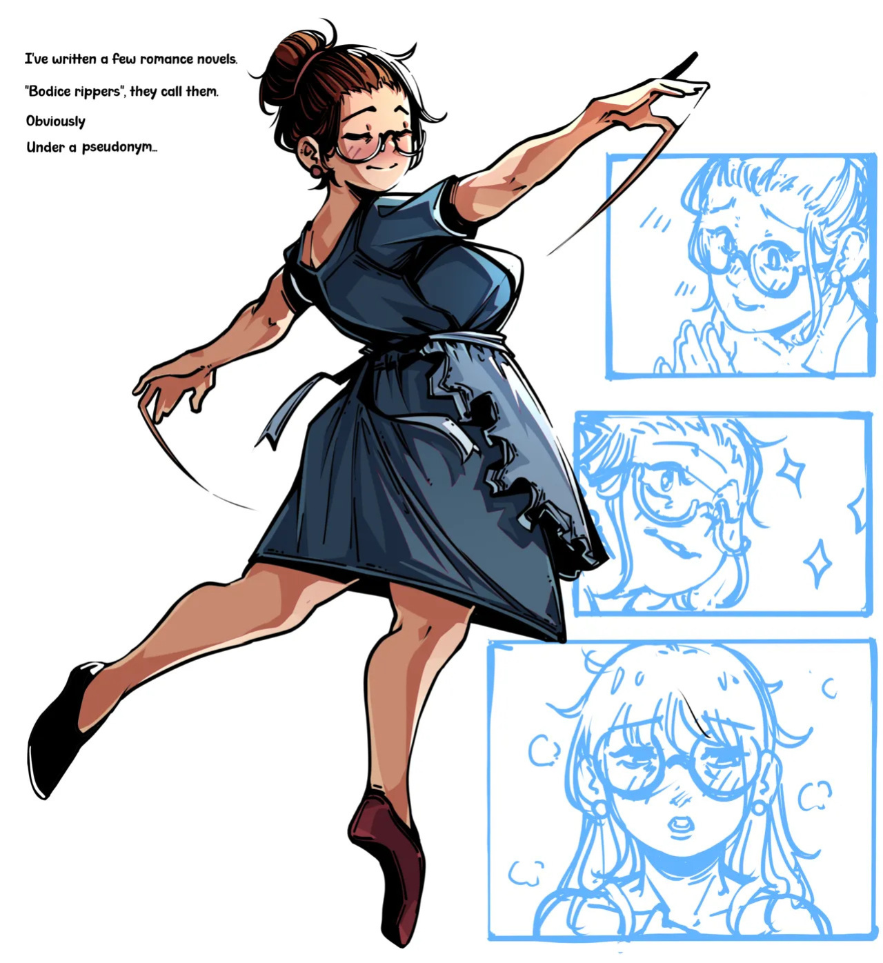 [Pencilnote] Miss Cannery's Houseguest (OCs) [Ongoing] [ENG]