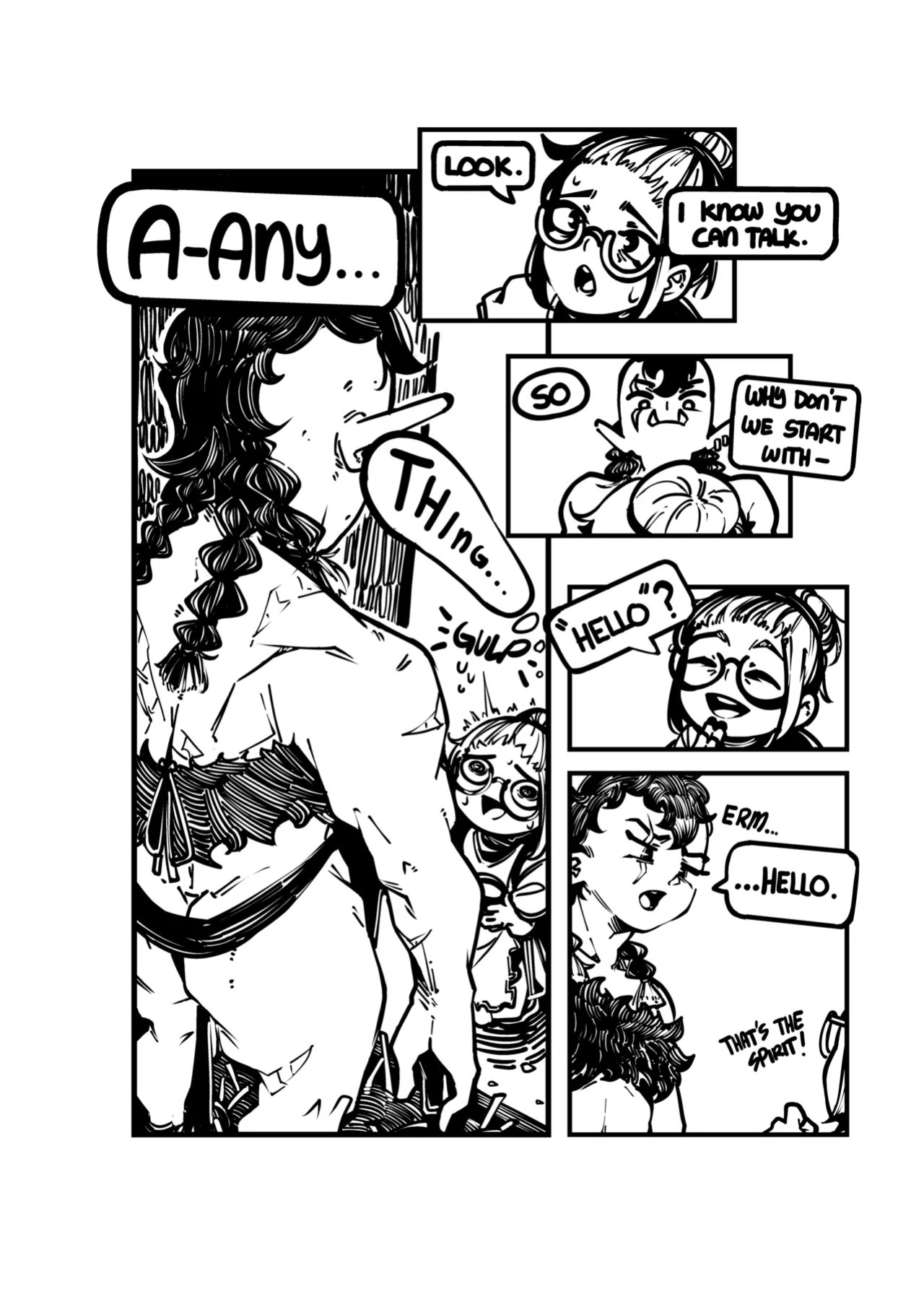[Pencilnote] Miss Cannery's Houseguest (OCs) [Ongoing] [ENG]