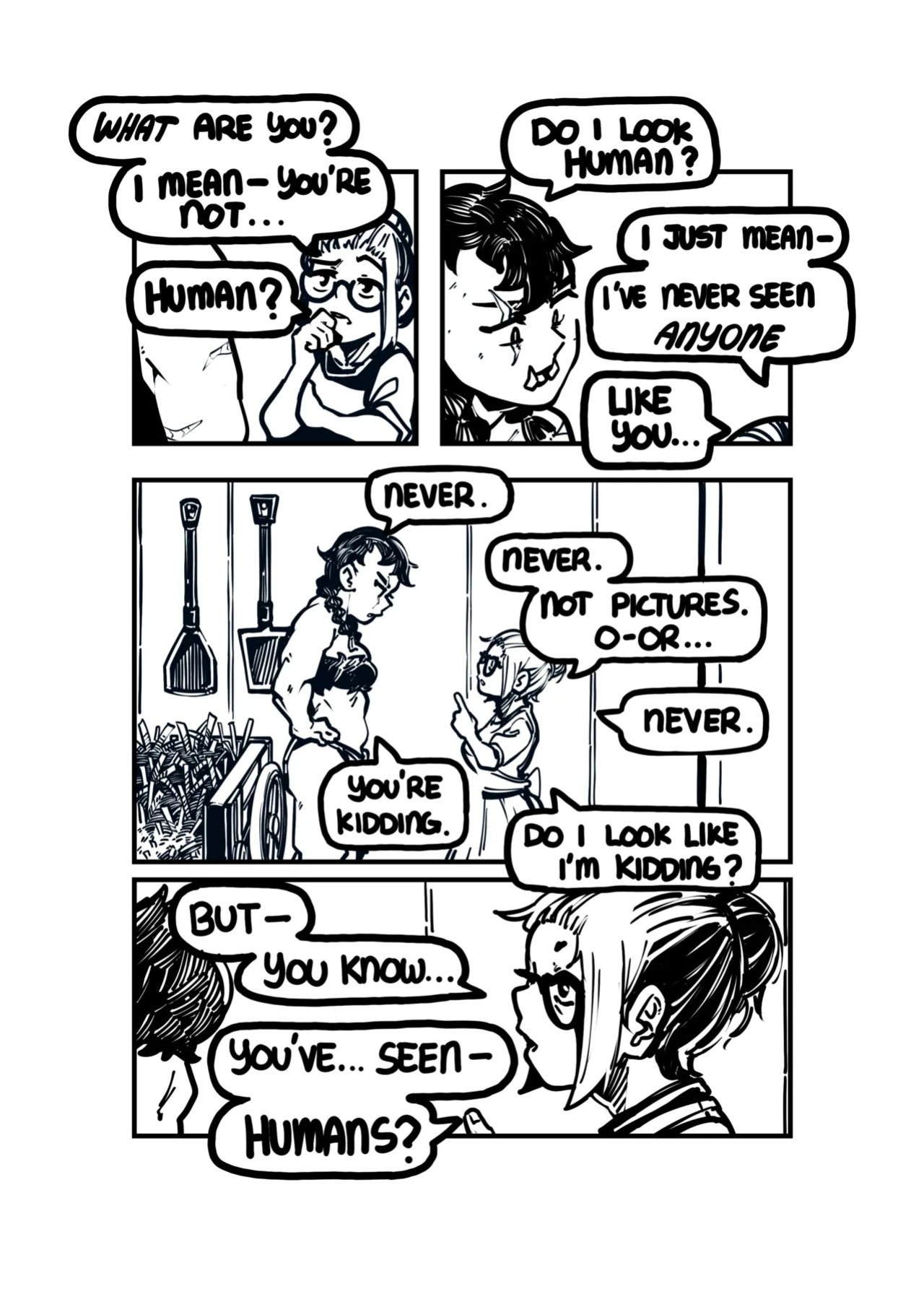 [Pencilnote] Miss Cannery's Houseguest (OCs) [Ongoing] [ENG]