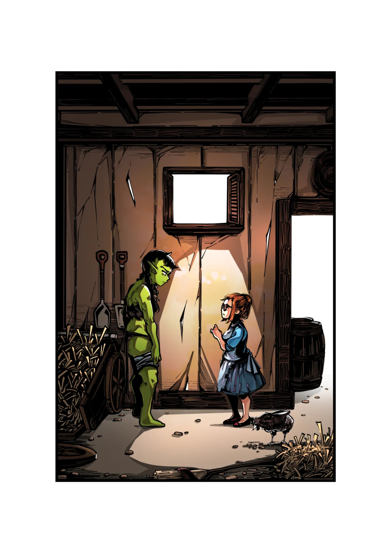 [Pencilnote] Miss Cannery's Houseguest (OCs) [Ongoing] [ENG]
