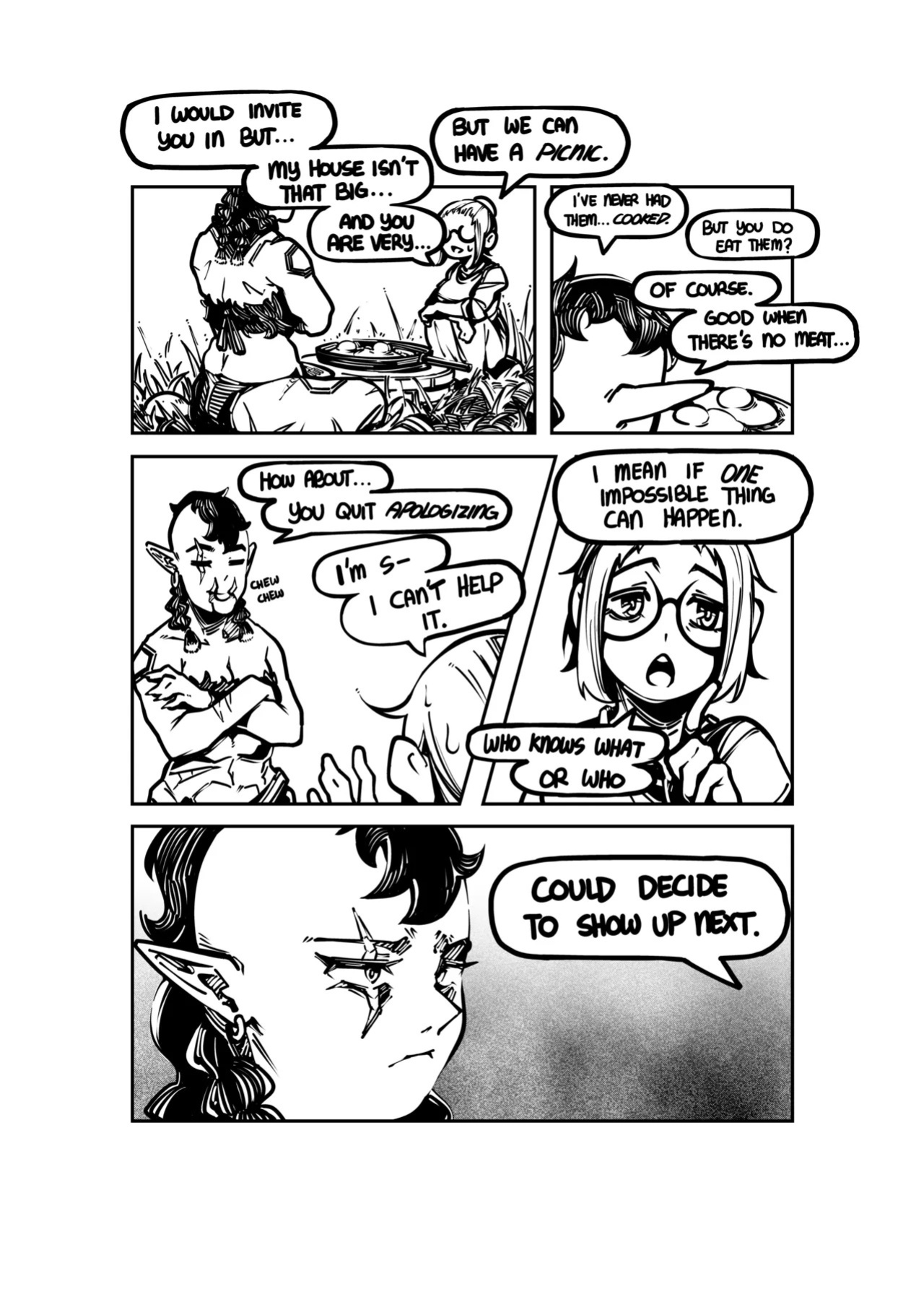 [Pencilnote] Miss Cannery's Houseguest (OCs) [Ongoing] [ENG]