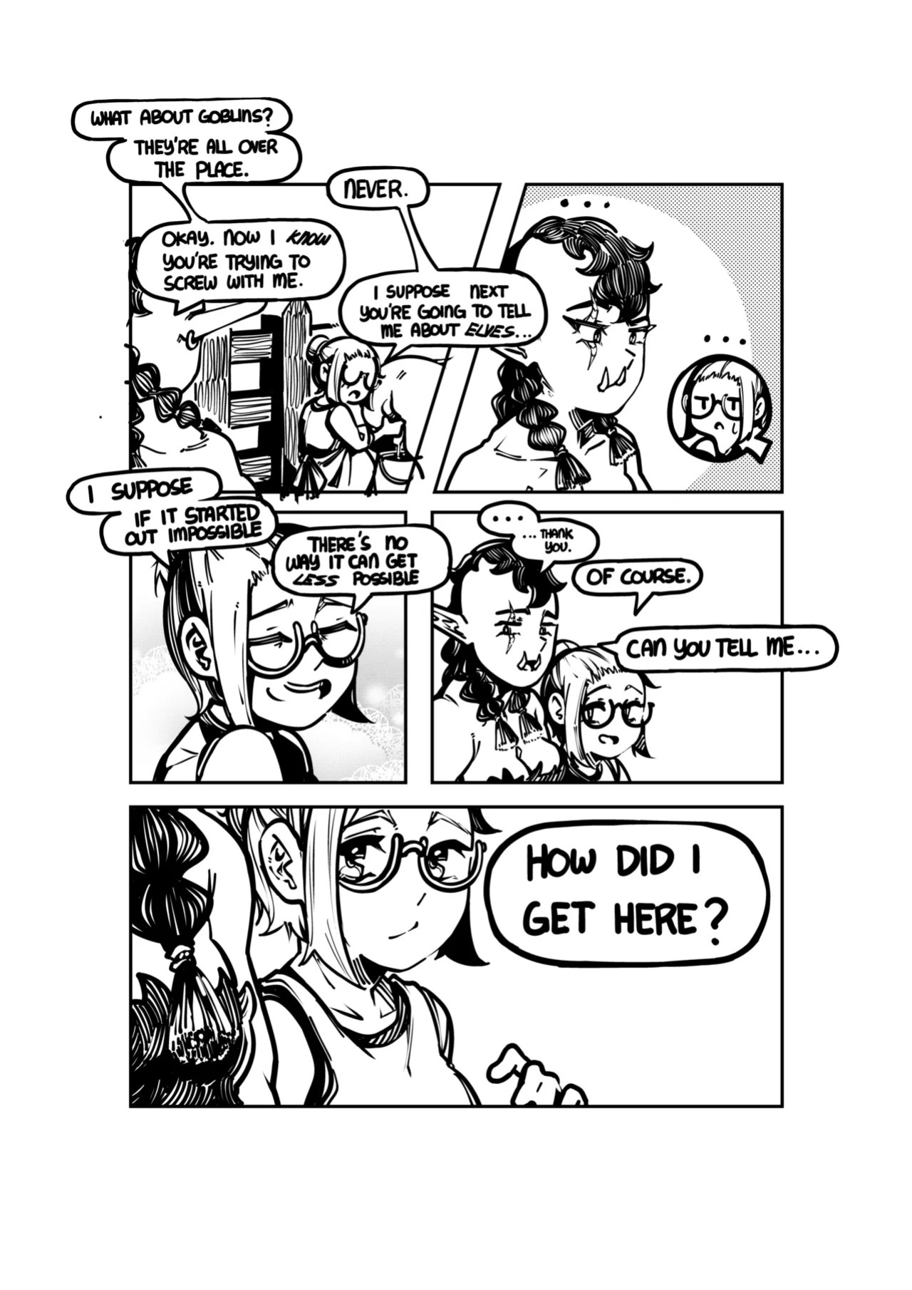 [Pencilnote] Miss Cannery's Houseguest (OCs) [Ongoing] [ENG]