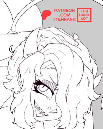[TehHank] Zdrada's "Rough" Lesson (Helltaker)