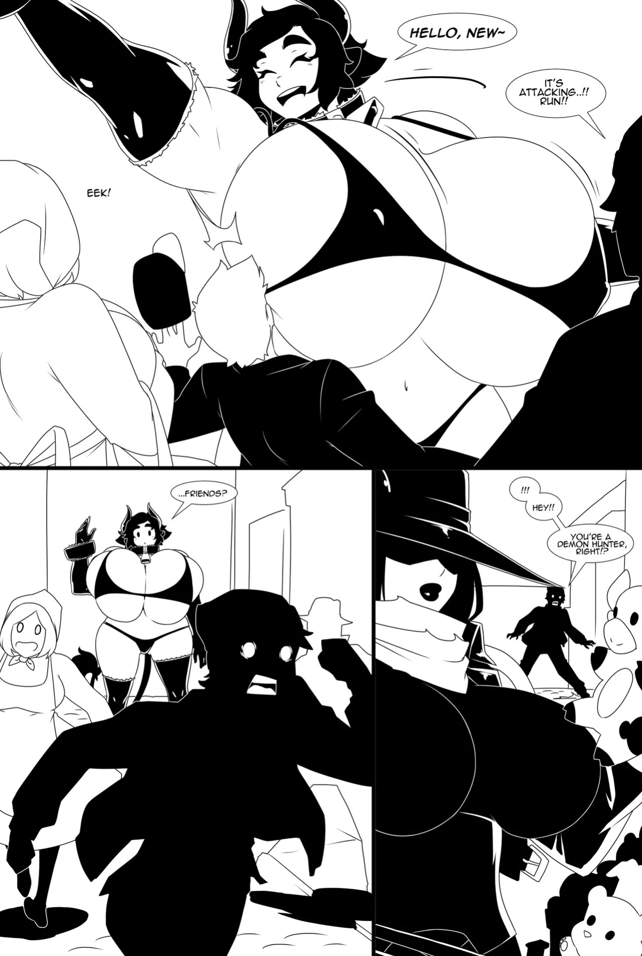 Demon dummie shenanigans
