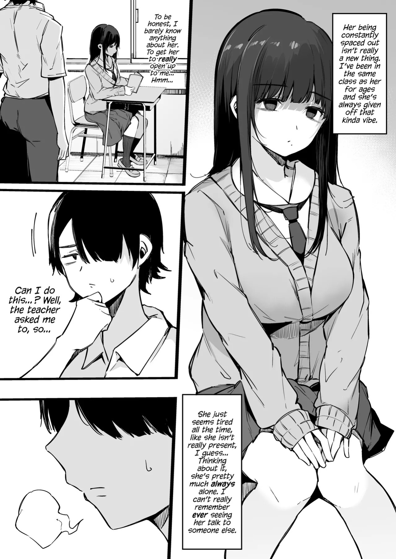 [Blossom Sphere (Sakurayu Hal)] From That Day On, The Plain Looking Succubus Tried Her Hardest TO Drain My Cum | Sono Hi kara Boku wa, Class no Jimime na Inma ni Hitasura Seieki o Shiboritorareru. [English] [Cookie Cruncher] [Digital]
