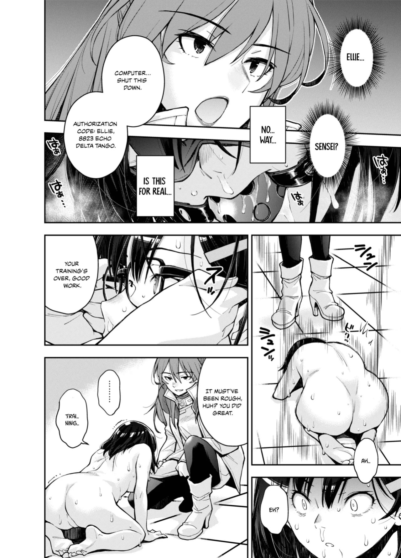 [Ryoumoto Hatsumi] [DEEP SPACE EIGHT] The Captured Space Police Cadet Falls to the Twin Tentacle Monster's Lesbian Interrogation [English] [Your Deer Friends Black]
