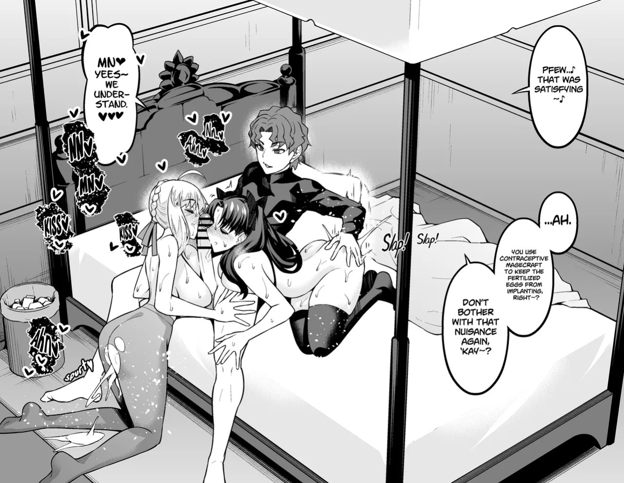 [Ankoman] Saoyaku Shinji ga Saber-tachi to Yarimakuru Hon | Shinji, the Stud, has Wild Sex with Saber and the Others (Fate/stay night) [English Translation Compilation]