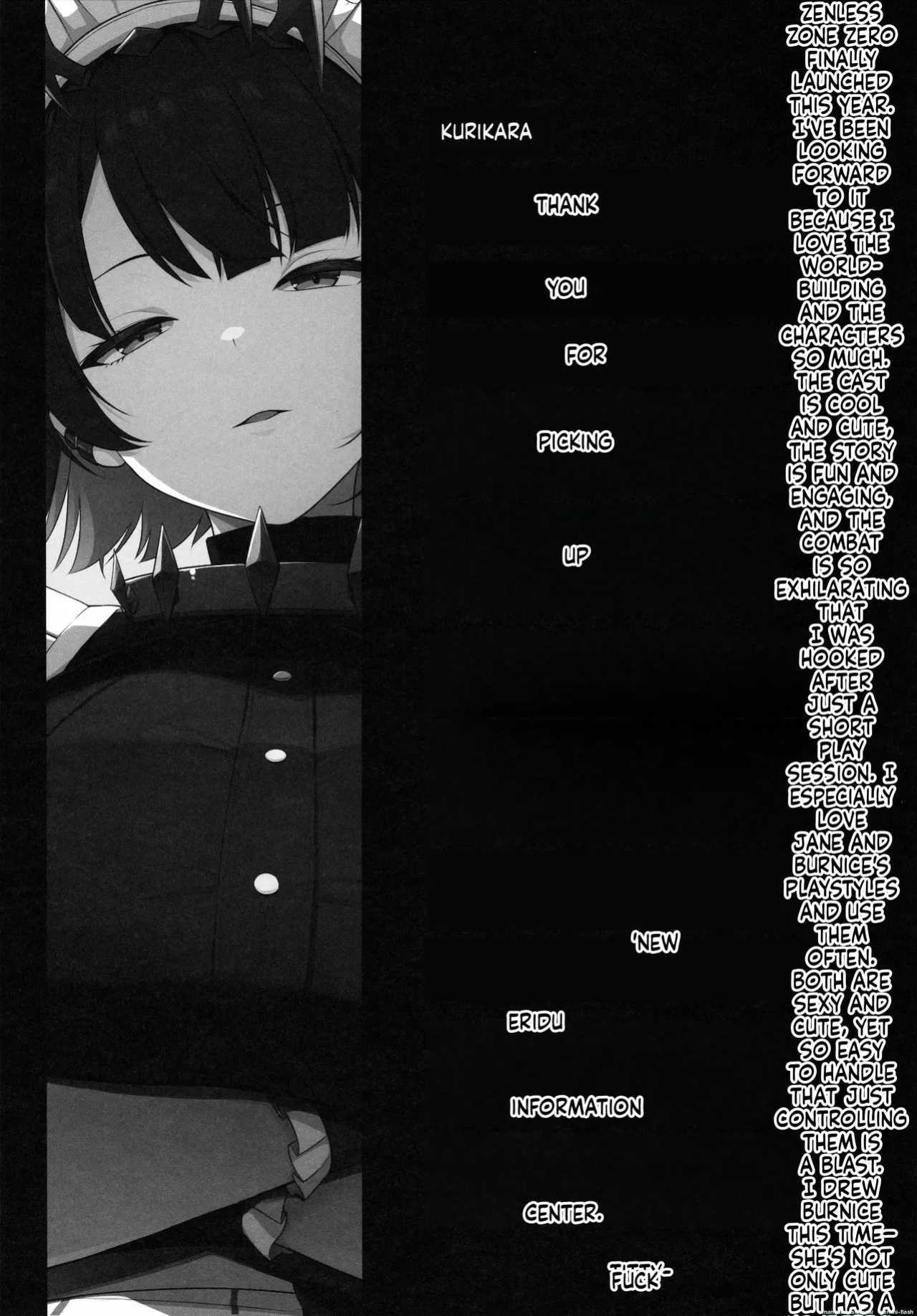 (C105) [TOYBOX, Kujira Logic (Kurikara, Kujiran)] Shin Eri-To Nyuu Kyou Annaishou (Zenless Zone Zero) [English] [MTL]