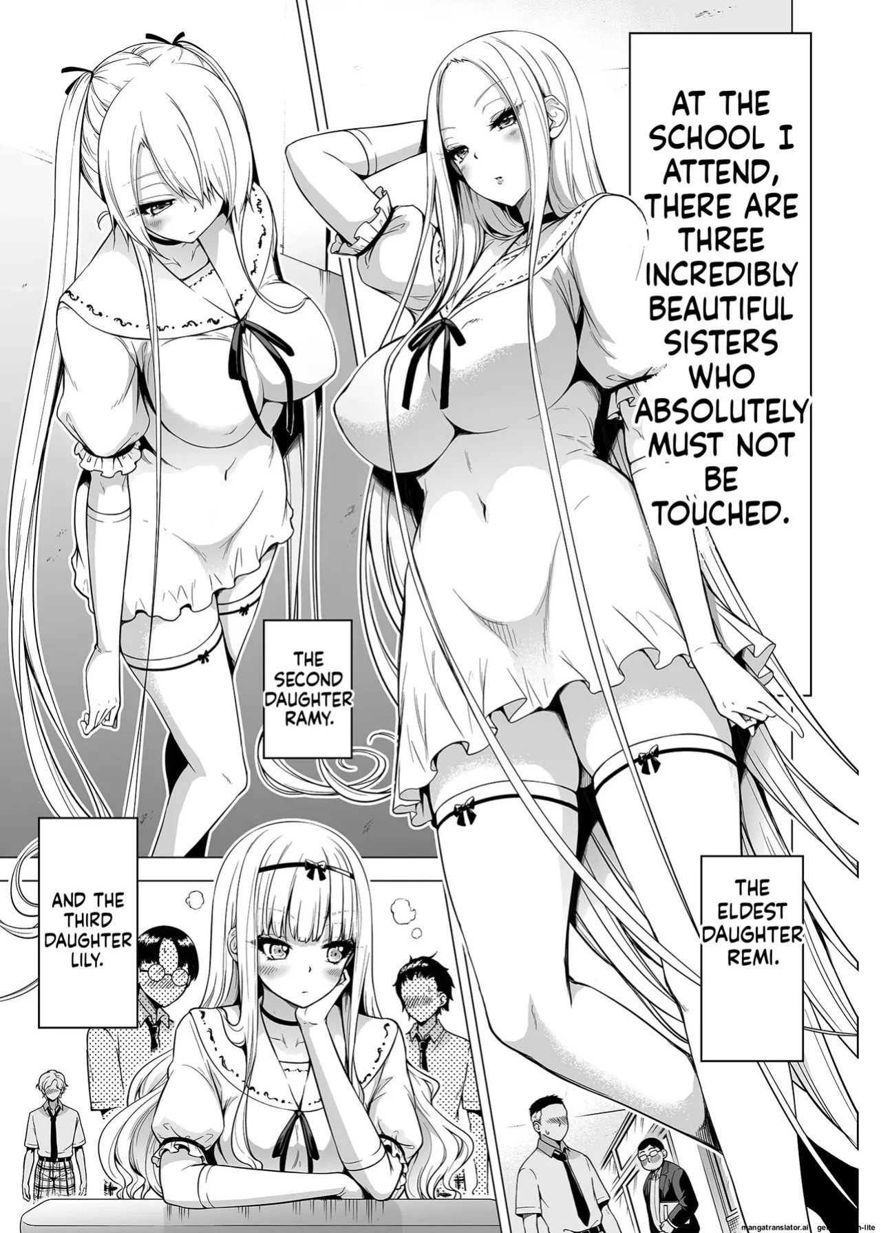 Hands-On Draining with Three Succubus Sisters 1