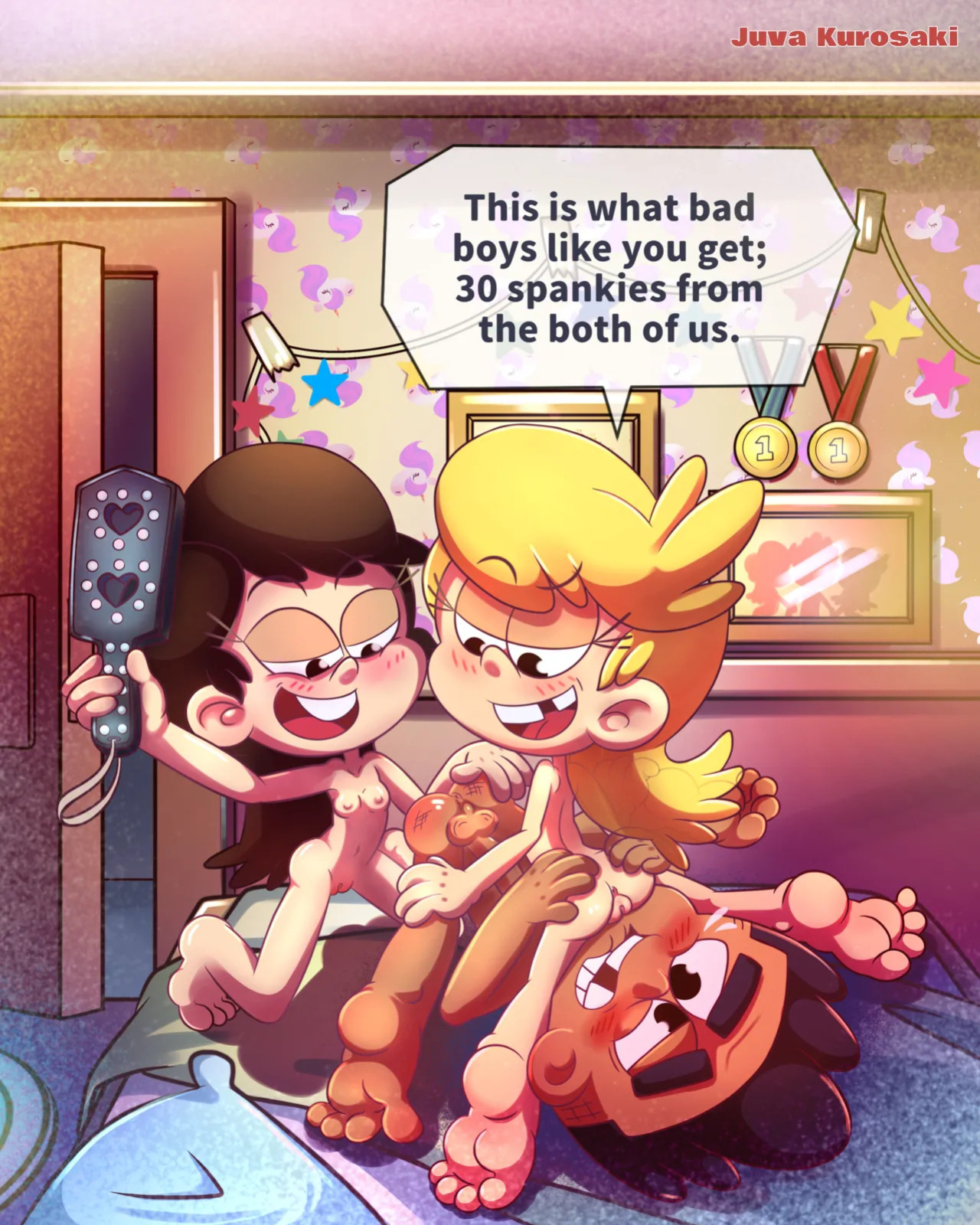 [JuvaKurosaki] Carl's Punishment (The Loud House)