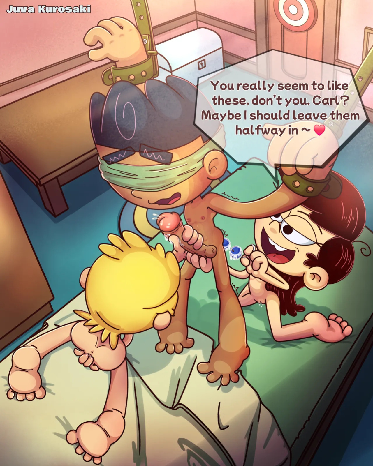 [JuvaKurosaki] Carl's Punishment (The Loud House)