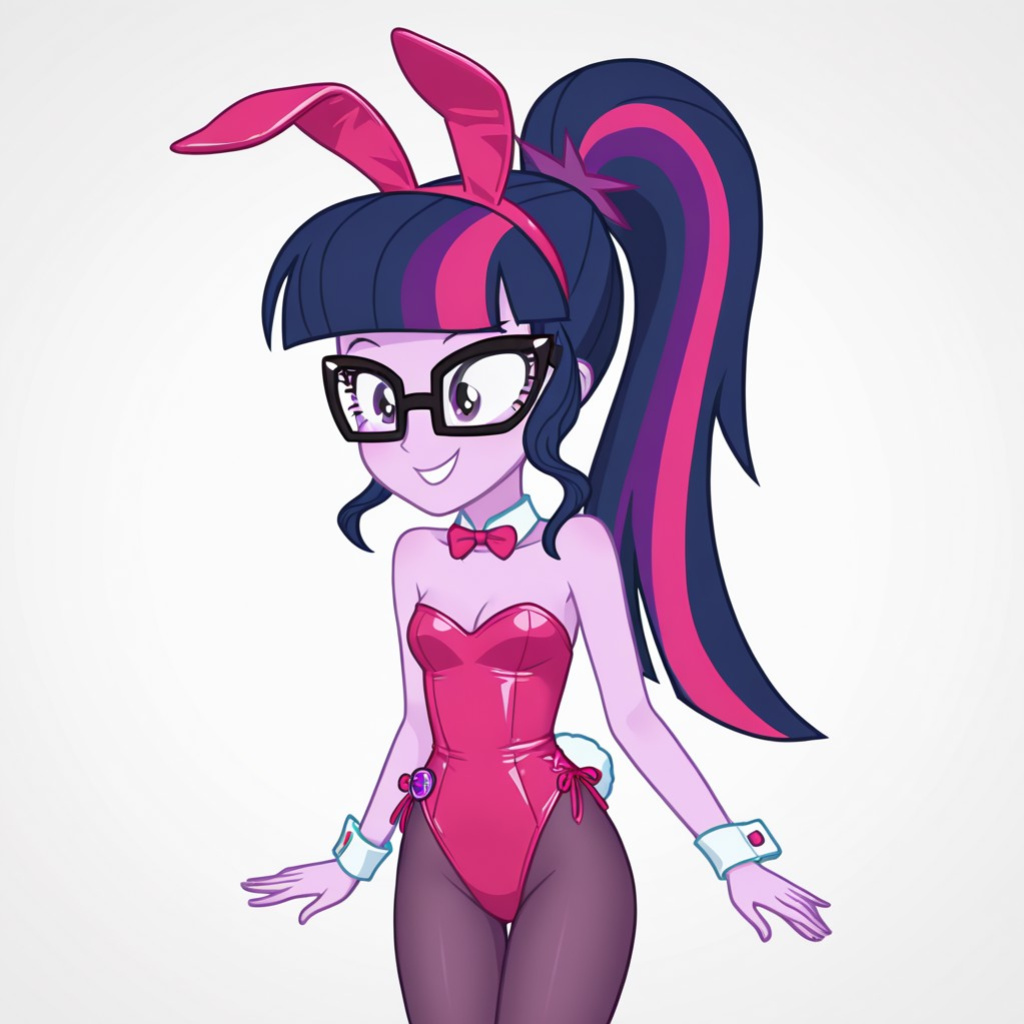 Equestria Girls-PLAYBOY Bunny Edition-AI Generated