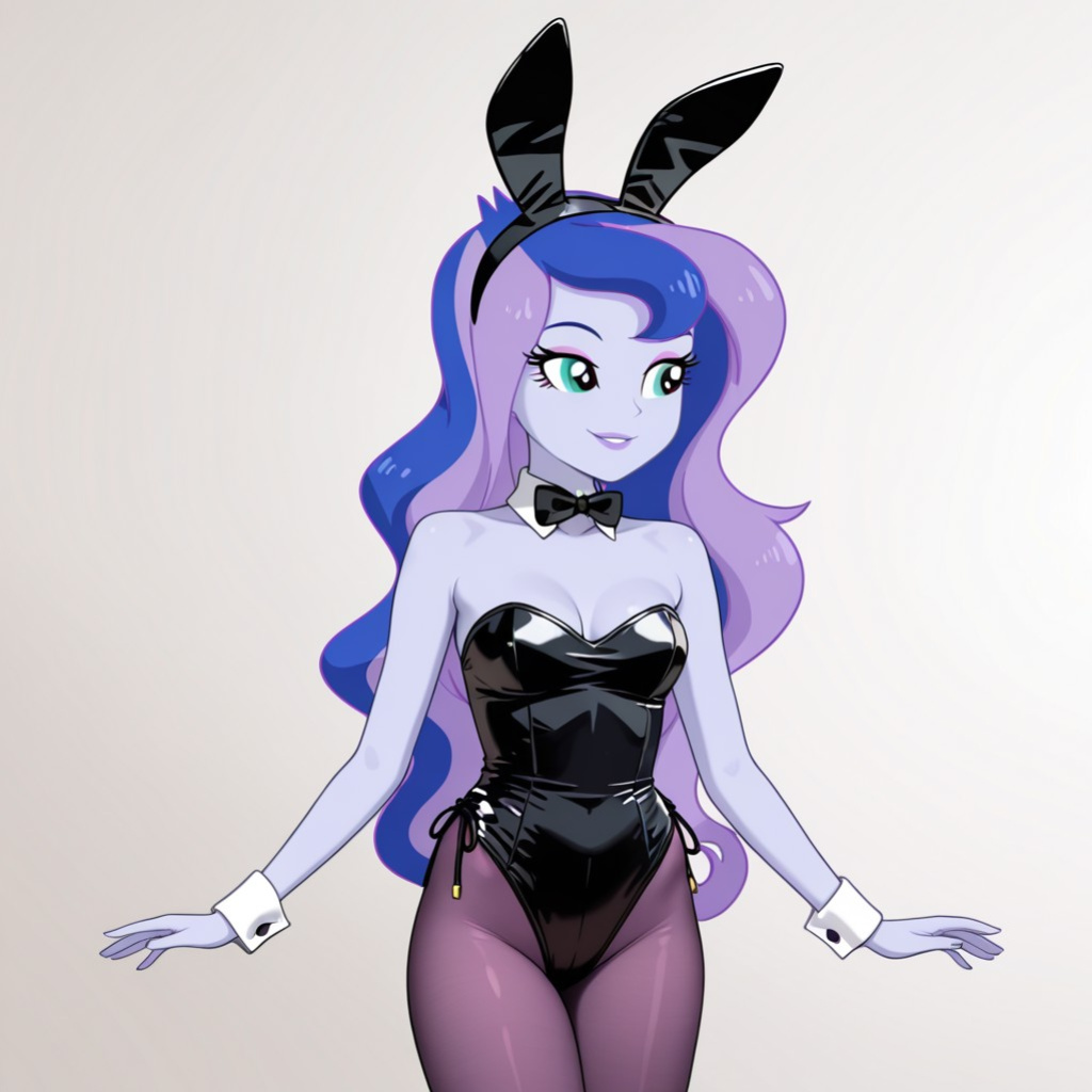 Equestria Girls-PLAYBOY Bunny Edition-AI Generated