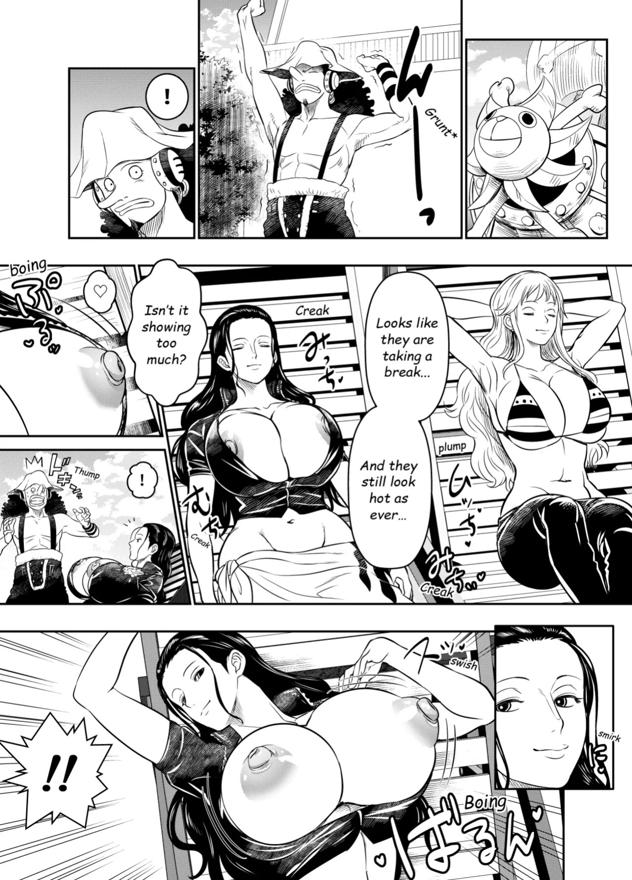 [Osuwaani] Itadaita Mono Desu (One Piece) [English]