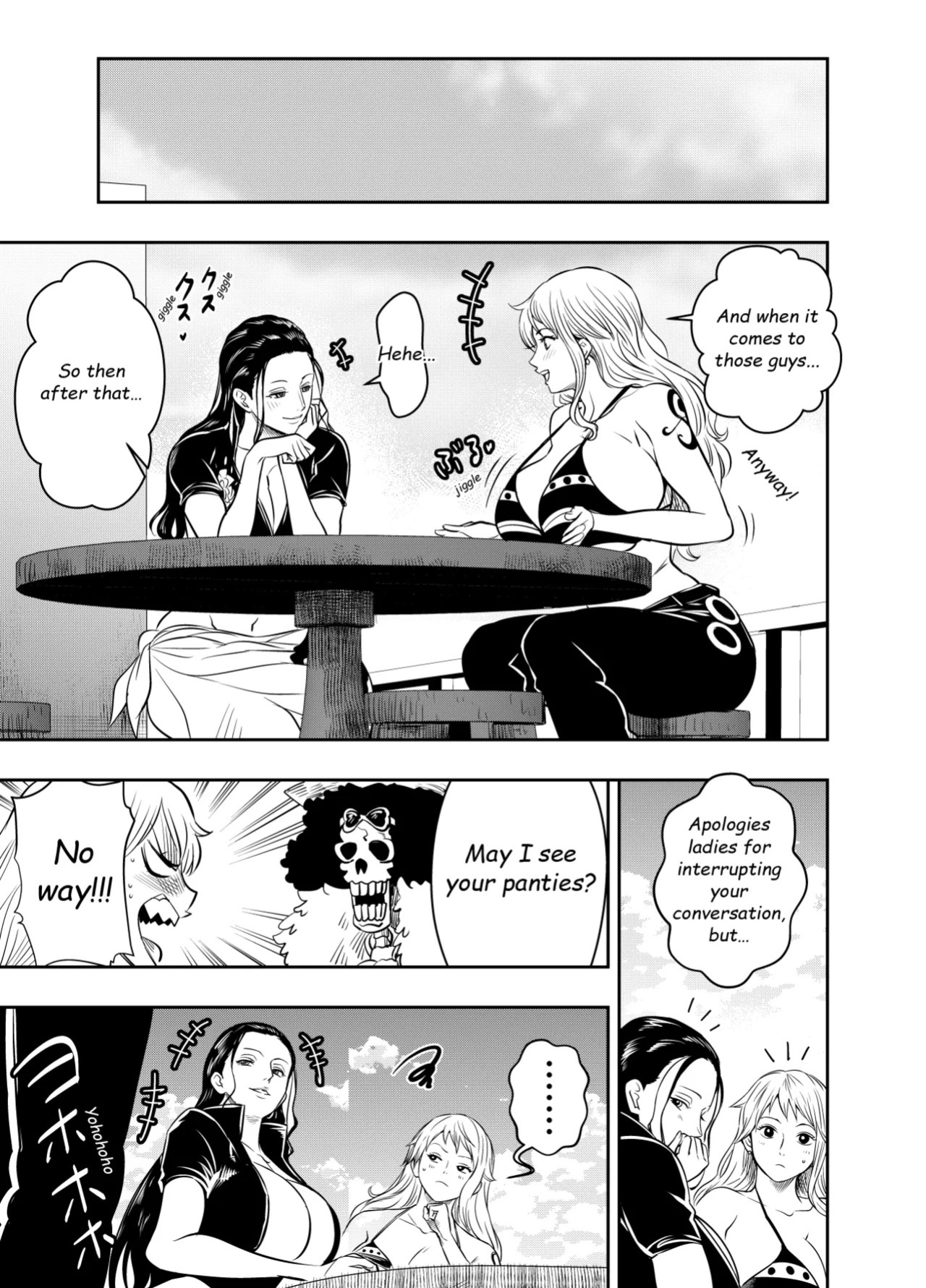 [Osuwaani] Itadaita Mono Desu (One Piece) [English]