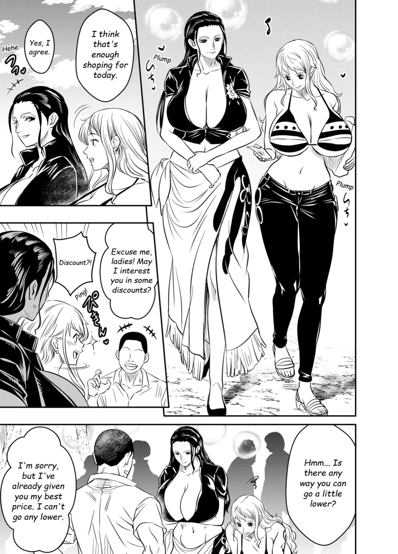 [Osuwaani] Itadaita Mono Desu (One Piece) [English]