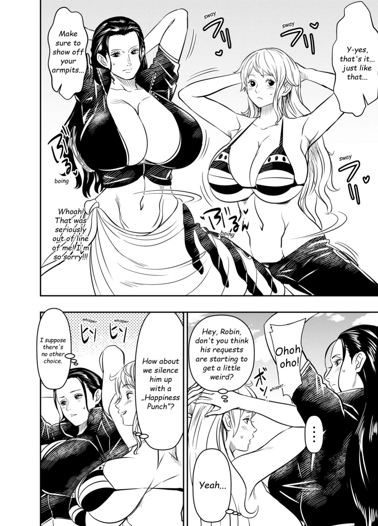 [Osuwaani] Itadaita Mono Desu (One Piece) [English]