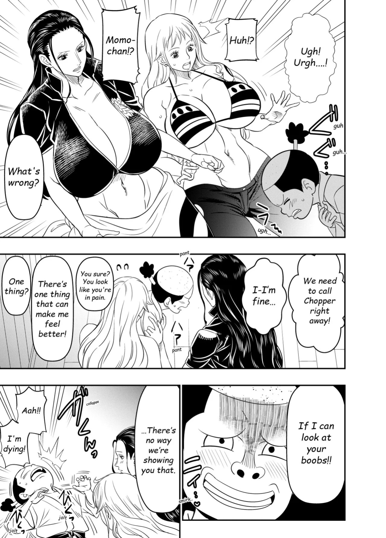 [Osuwaani] Itadaita Mono Desu (One Piece) [English]