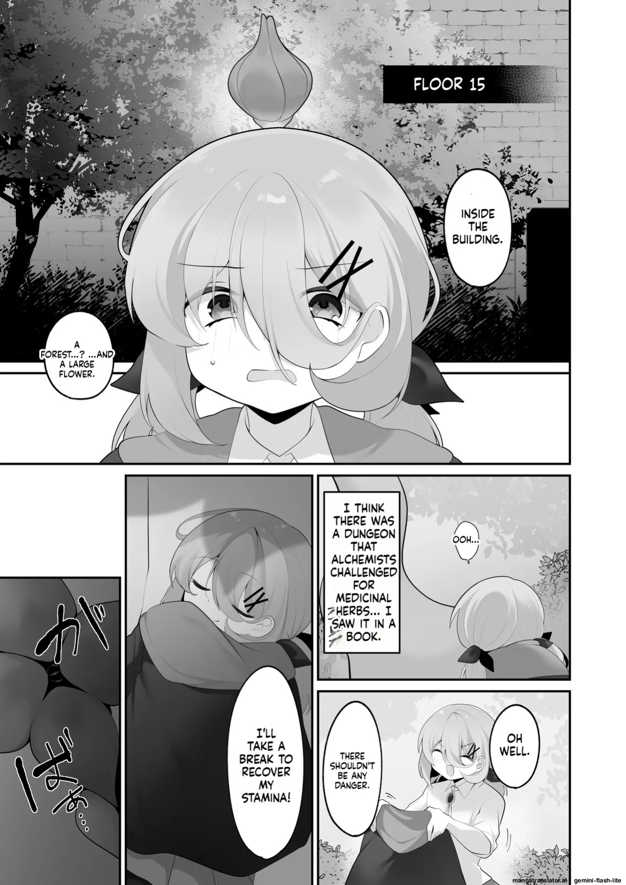 [Me no Kataki (Akinashi Koyomi)] Jishou Tensai Shoujo, Ero Trap Dungeon ni Idomu ~Sugureta Zunou to Boudai na Maryoku to Saikyou no Omamori de Musou Shimasu~ [English] [SCANMTL]