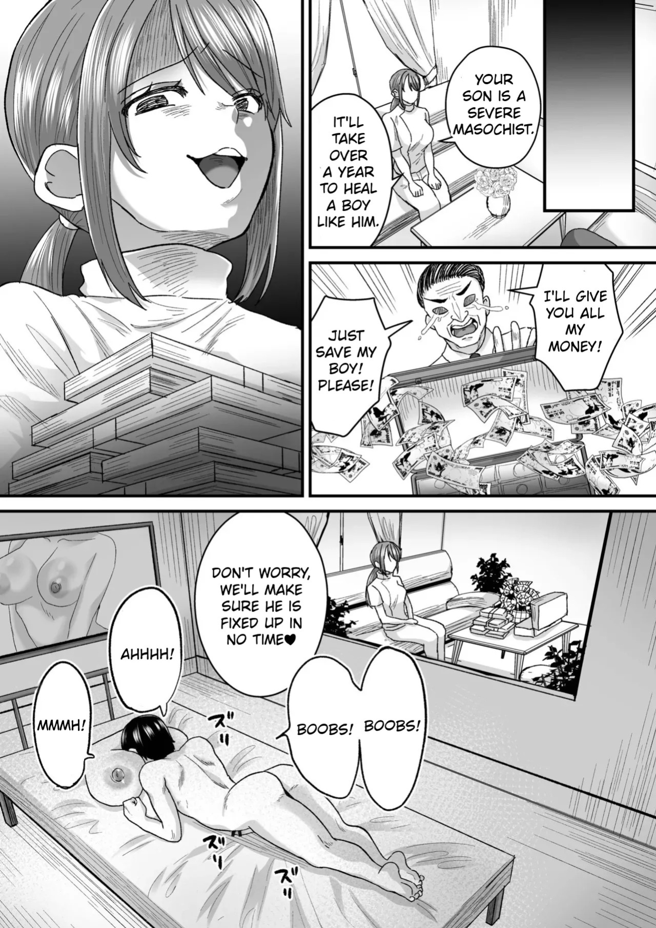 [Miginohito Mitsuru] Group Home Maso e Youkoso ~Kousei Shisetsu de 24-jikan Tettei Shasei Kanri~ 1 [English]