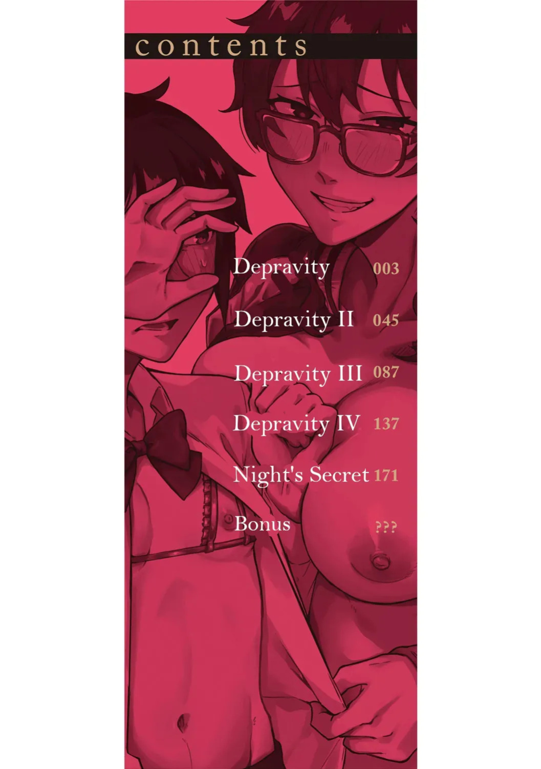 [Nakamura Kafuka] Jidaraku | Depravity [English] [Ongoing] [Rough Decensor]