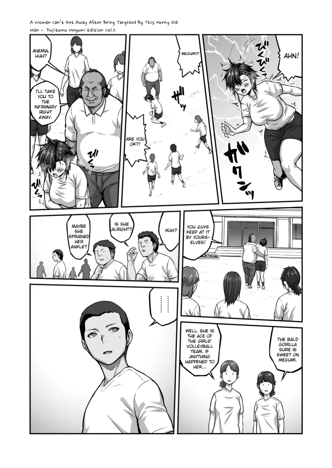 [ClimbCrown] Nakadashi Oji-san ni Nerawareta Mesu wa Nigeru Koto ga Dekinai ~Fujitomo Megumi Hen 2~ | A Woman Can't Get Away After Being Targeted By This Horny Old Man - Fujitomo Megumi Edition Vol.2 [English] =White Symphony= [Digital]