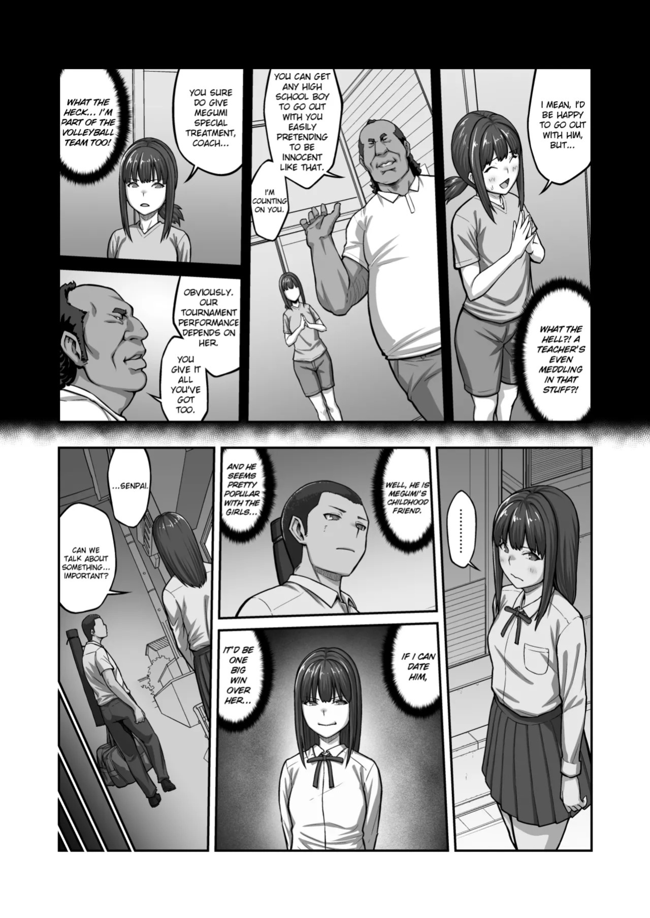 [ClimbCrown] Nakadashi Oji-san ni Nerawareta Mesu wa Nigeru Koto ga Dekinai ~Fujitomo Megumi Hen 2~ | A Woman Can't Get Away After Being Targeted By This Horny Old Man - Fujitomo Megumi Edition Vol.2 [English] =White Symphony= [Digital]