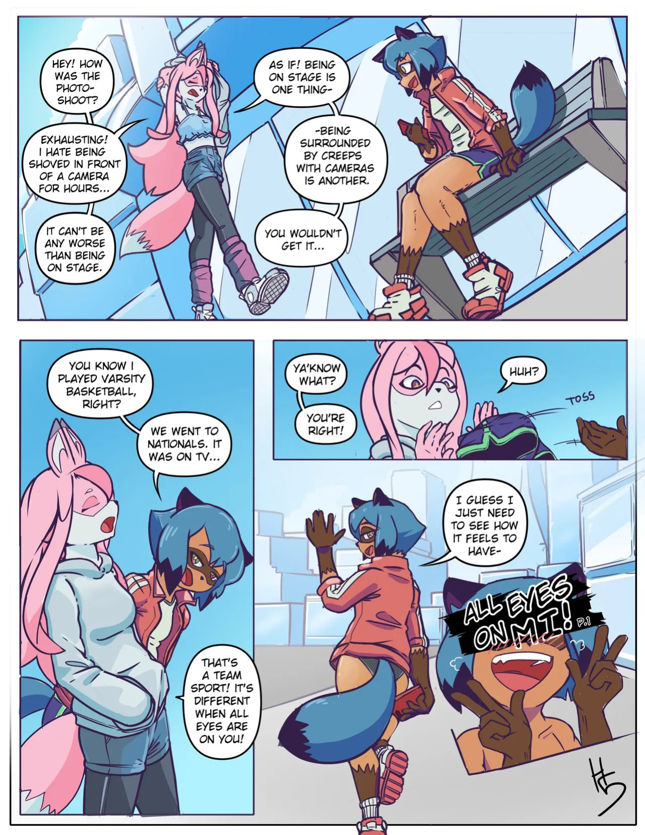 [High5Art] All Eyes on "Mi"!: Part 1