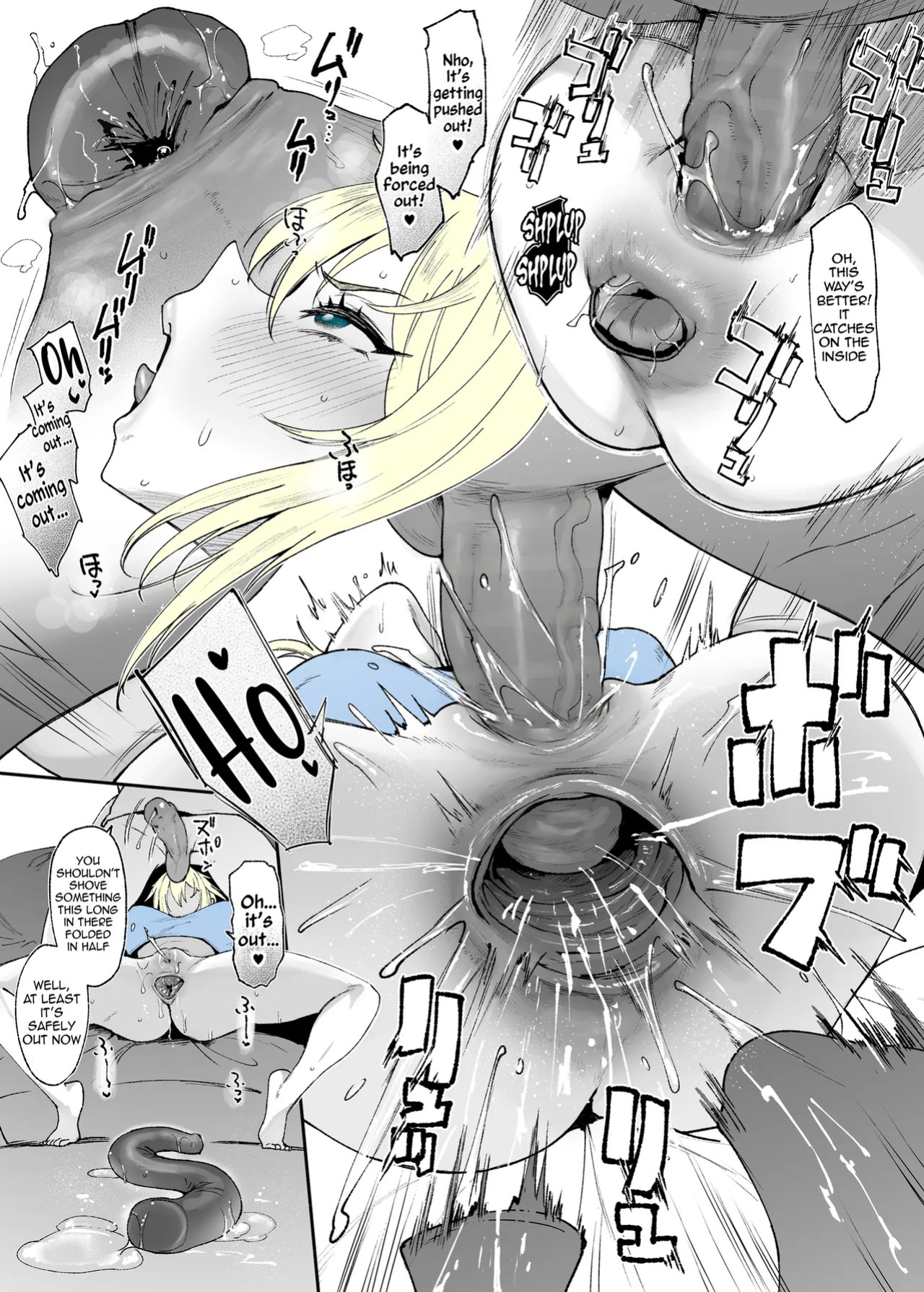 [Oohira Sunset] Ananie-chuu no Nee-chan, Dasenaku Natta Dildo o Totte Morau | Big Sister asks to get the dildo that got stuck in her butt out [English] [meganekun_tl] [Decensored]