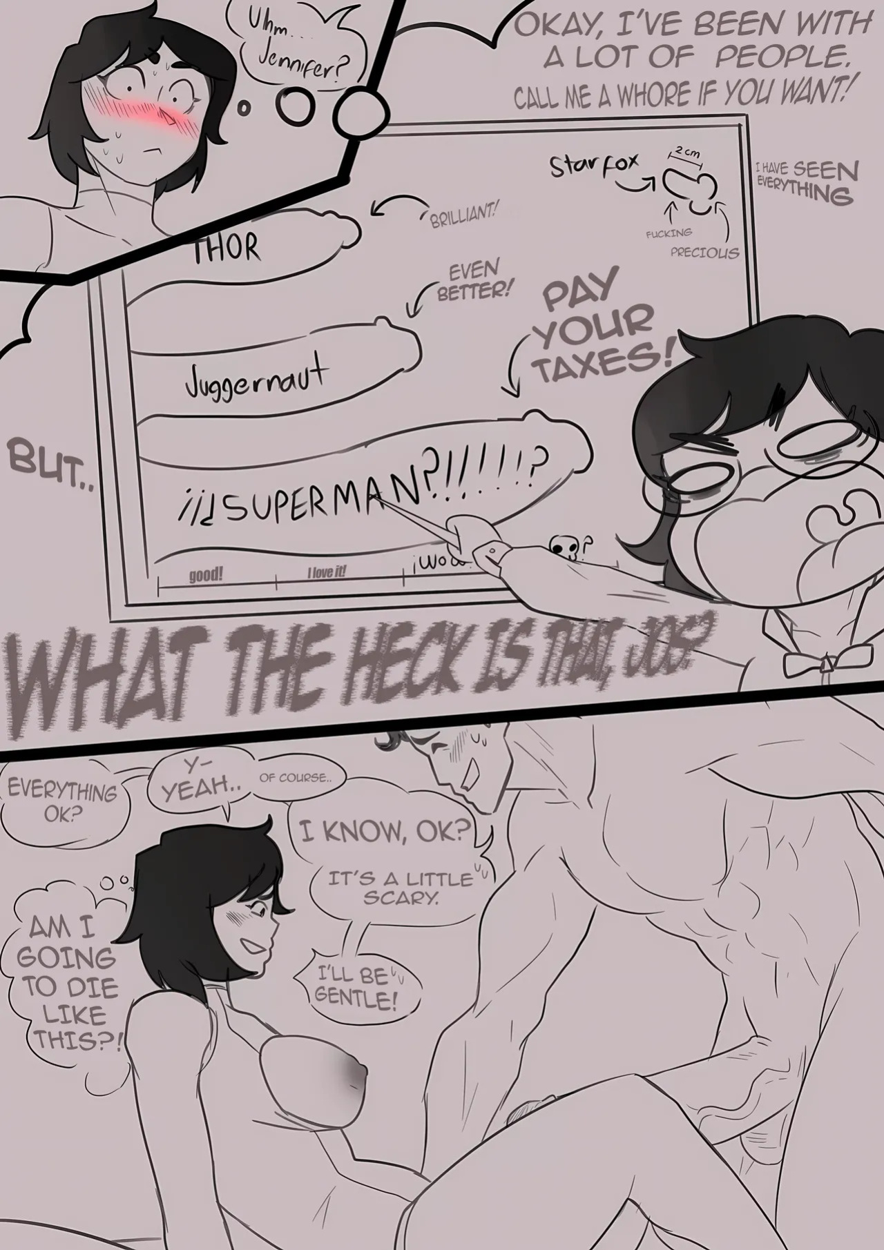[Tinkybox] Jenny & Clark: My Sexual Adventures with Superman (Superman & Hulk) (HIATUS) (English)