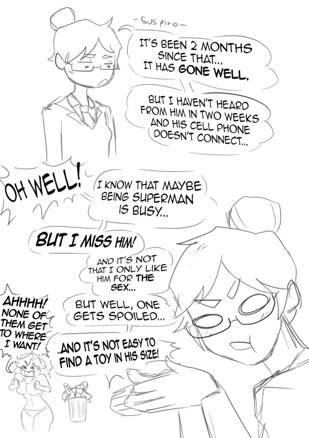 [Tinkybox] Jenny & Clark: My Sexual Adventures with Superman (Superman & Hulk) (HIATUS) (English)
