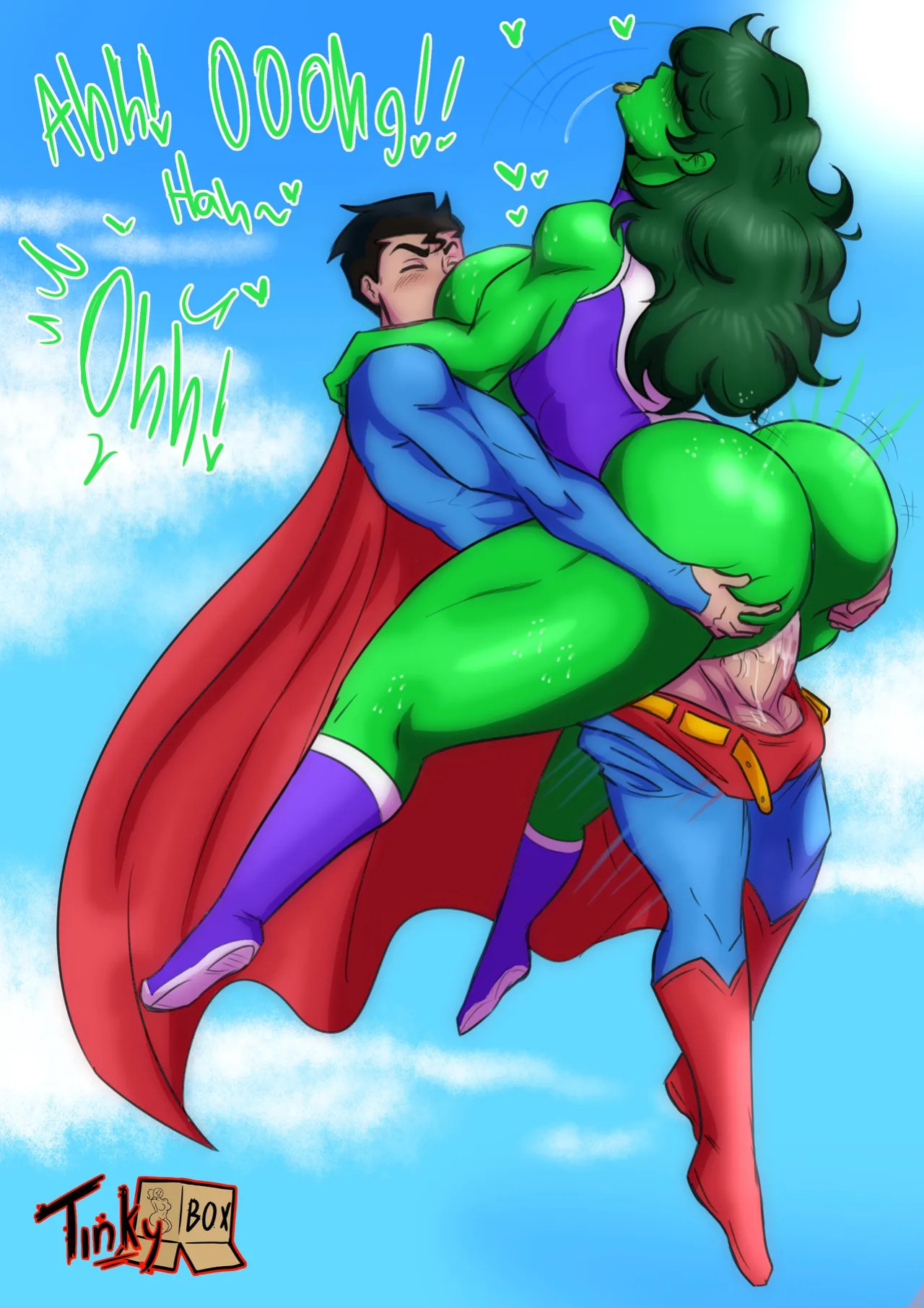 [Tinkybox] Jenny & Clark: My Sexual Adventures with Superman (Superman & Hulk) (HIATUS) (English)