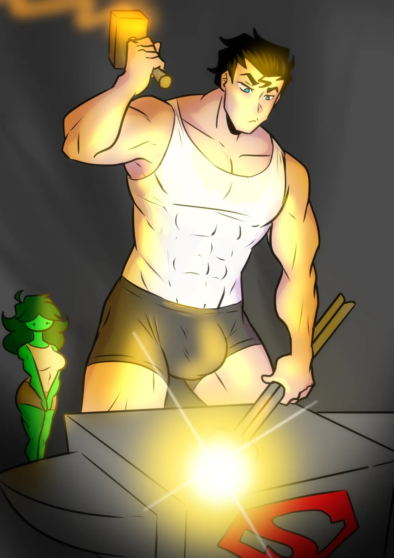 [Tinkybox] Jenny & Clark: My Sexual Adventures with Superman (Superman & Hulk) (HIATUS) (English)