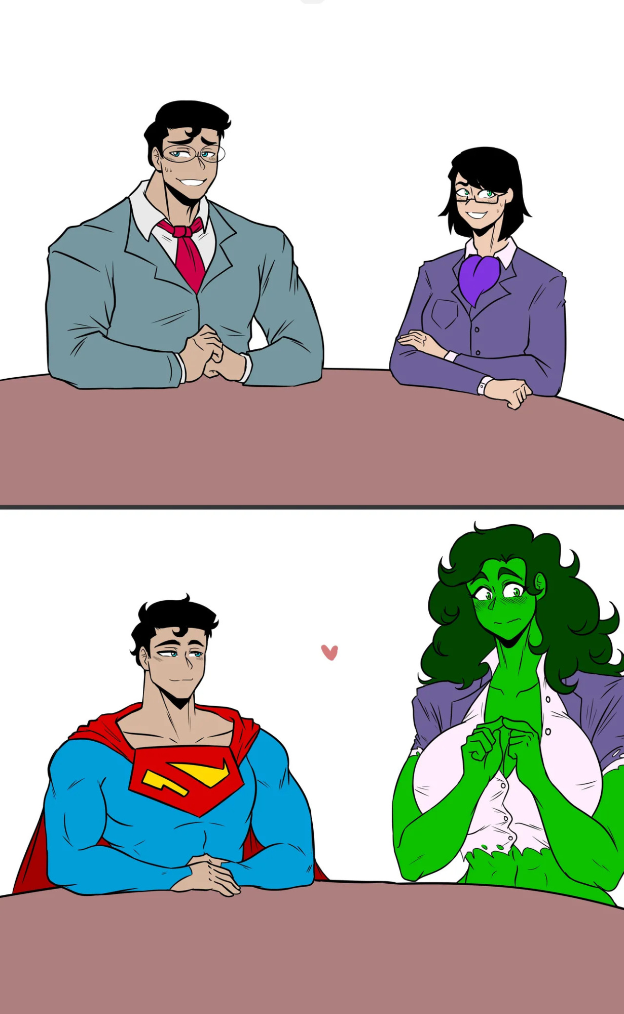 [Tinkybox] Jenny & Clark: My Sexual Adventures with Superman (Superman & Hulk) (HIATUS) (English)