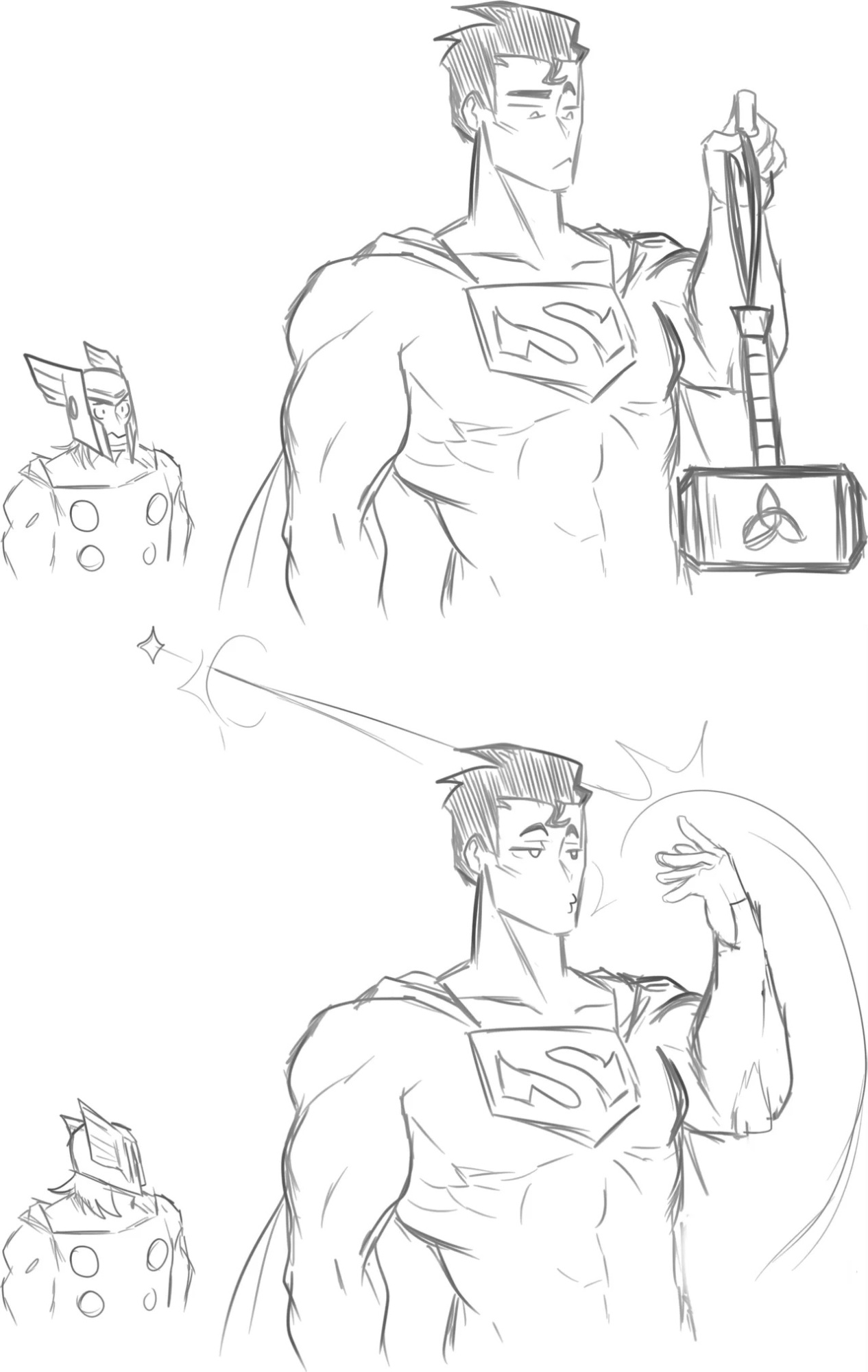 [Tinkybox] Jenny & Clark: My Sexual Adventures with Superman (Superman & Hulk) (HIATUS) (English)