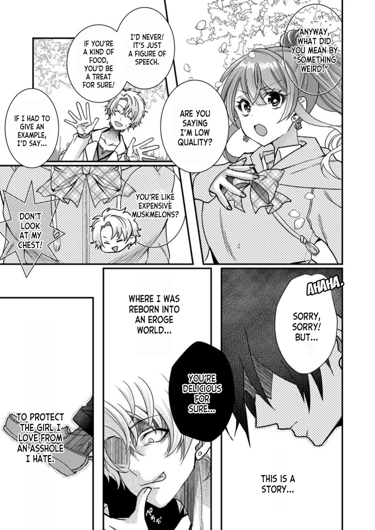 [Satsuki Asha, Mizuki Mizuki] Eroge Sekai ni Tensei Shita ore ga, Oshi e no ai de Netorare Hiroin o Shiawaseni Suru. ch.1-18 [English] [desudesu] [Fated Circle]