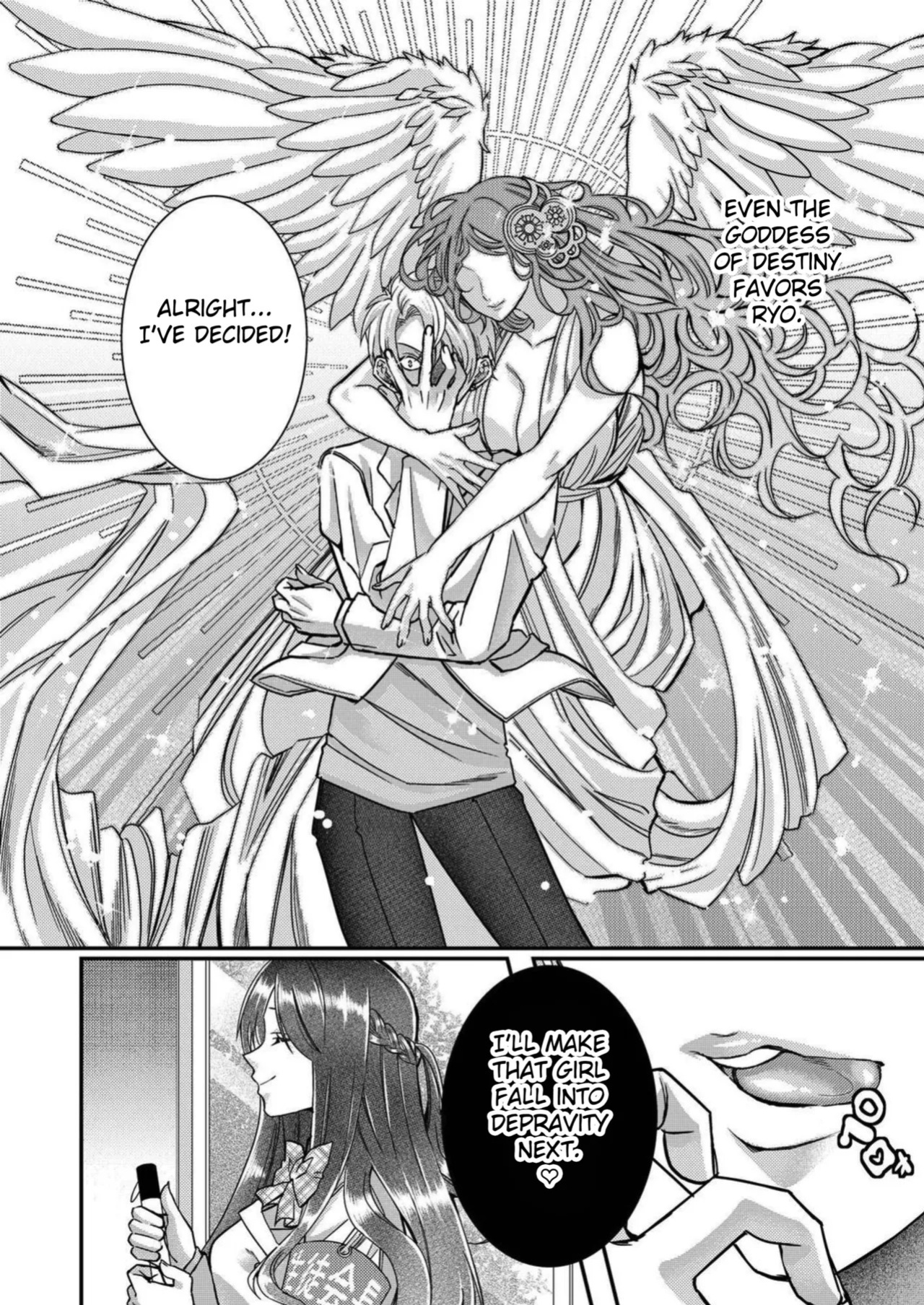 [Satsuki Asha, Mizuki Mizuki] Eroge Sekai ni Tensei Shita ore ga, Oshi e no ai de Netorare Hiroin o Shiawaseni Suru. ch.1-18 [English] [desudesu] [Fated Circle]