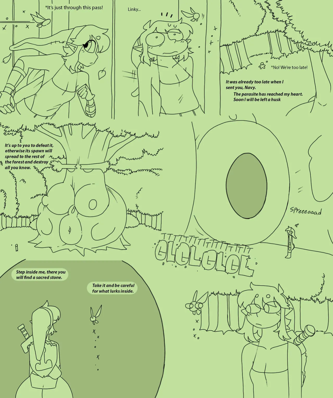 [GlazedBakery] The Legend of Linky - The Coda of Time (The Legend of Zelda) (Ongoing)