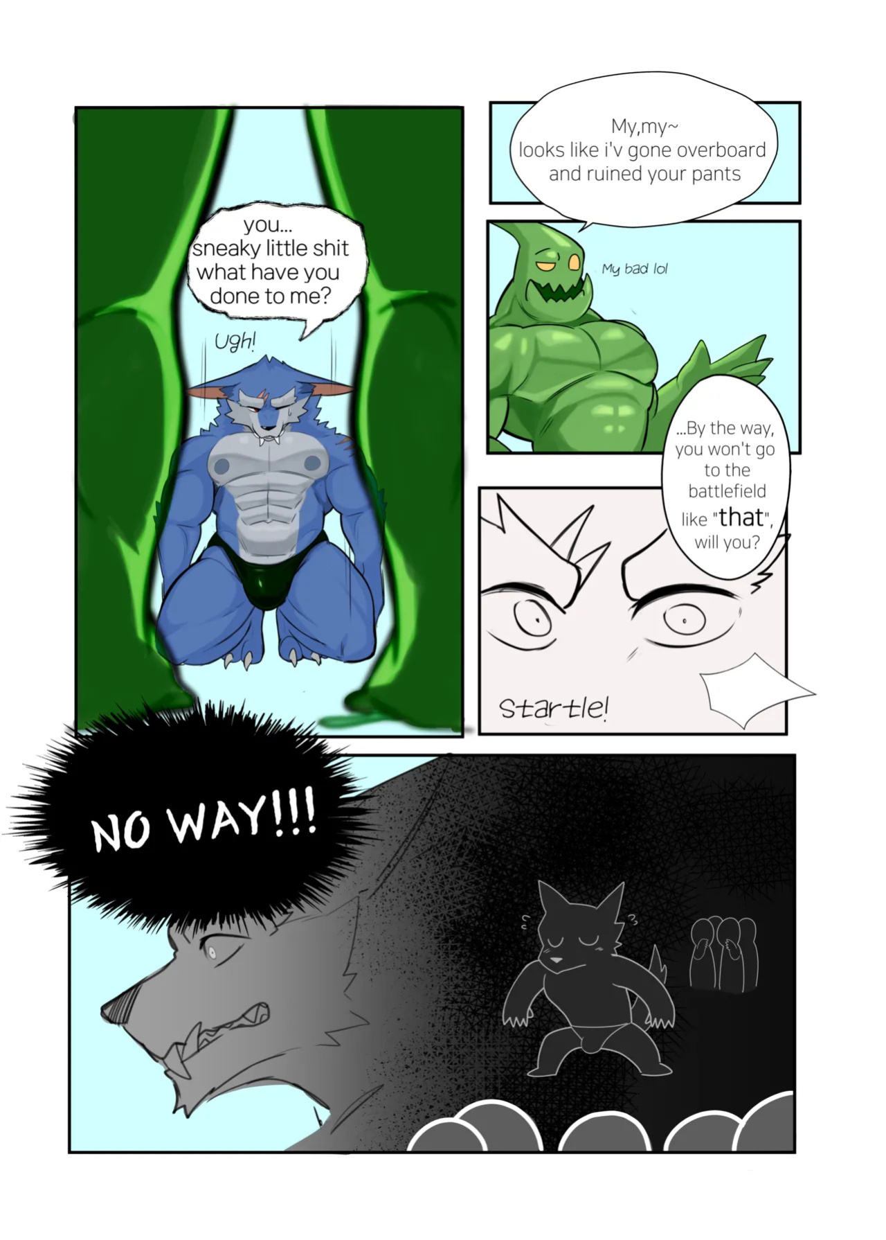 [Manyu] Sticky Trap [Eng] {Colorized}