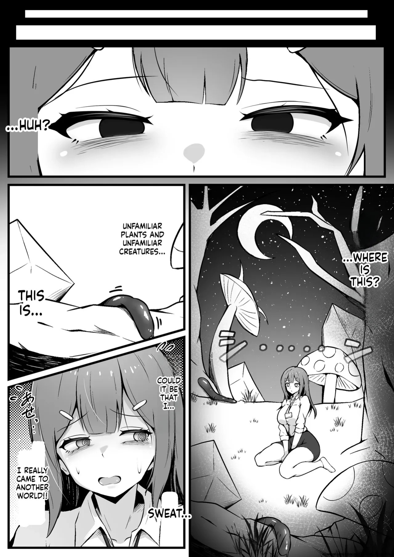 [Genkai Shoujo (Iruiru)] Genkai OL Shokushu Musume ni Tokasarete [English] [SCANMTL]